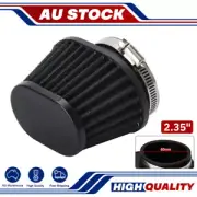 60mm Air Fow Filter Motorcycle ATV Bike Carburetor Pod Cleaner Oval Intake Tube