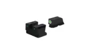 Truglo Tritium Pro Handgun Night Sights Set For Kimber Pistols - Green With Whit