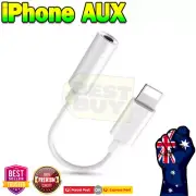 Apple iPhone to AUX 3.5mm Audio Jack Adapter For 7 8 X XS MAX XR 11Pro FREE POST
