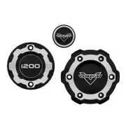 Victory Motorcycle OEM Branded Octane Billet Café Engine Covers, 2881226-658