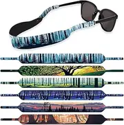 [DOODLREAM] Floating Sunglass Straps, Lightweight Neoprene Glasses Holder Straps