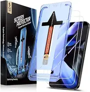 MAGIC JOHN 2 Pack for Google Pixel 9/9 Pro Tempered Glass Screen Protector, Auto Dust-Elimination, Bubble Free, HD Clear, Easy Installation