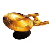 Eaglemoss Star Trek Limited 18k Gold Plated USS Enterprise NCC-1701-D XL - NIB