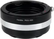 Fotodiox Lens Mount Adapter - Pentax K AF Mount (PKAF) DSLR Lens to Sony Alpha E