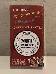 I'm Bored out of My Mind Card Game New Sealed