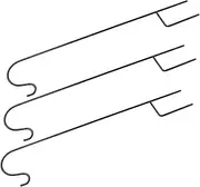 Pcs Wrought Iron Hooks for Garden Outdoor Plant Hangers Shepherd Hooks for Lanterns