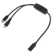 2-in-1 Multi Charging Cable USB C Phone Multiple Charging Cord