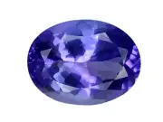 2.37 CTS Blue natural tanzanite oval shape loose gemstones "see video"