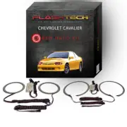 Red Angel Eye LED Headlight Halo kit for 2003-2005 Chevrolet Cavalier Headlights (for: Chevrolet)