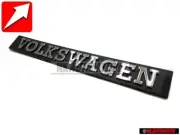 Original VW VOLKSWAGEN Rear Badge Emblem Brushed Silver - 171853685A