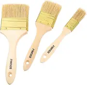 Versatile Cleaning Brush Set Wooden Handle Portable for Kitchen BBQ Non- to Clean