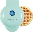 Elite Gourmet EWM015M Electric Nonstick Mini Waffle Maker, Belgian Waffles