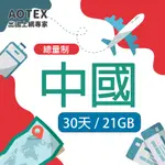 中國大陸上網卡21GB流量高速4G/5G網路中國上網卡免翻牆預付卡SIM卡