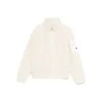 [Moncler] Moncler Zip-up Patch-pocket Cardigan 10 A WHITE