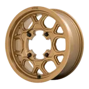 15x6 KMC Powersports KS133 MESA LITE Matte Bronze Wheel 4x137 (38mm)