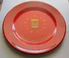 Year 2000 Vegemite Plate . Melamine Approx 23cms Limited Edition