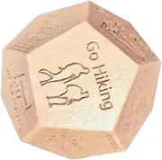 Date Night Decision Dice - 12-Sided Activity Decision Dice for Gathering - Boyfriend Girlfriend Interaction Fun Outdoor Portable for Camping, Classroom