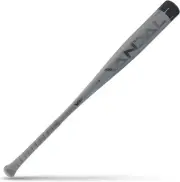 New Victus Vandal 33/30 Lev 3 BBCOR -3 Metal Baseball Bat, 2 5/8" Barrel Slr/Blk