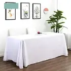 Rectangular Tablecloth in Red White Black for Ceremonies 160 180cm Size