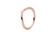 PANDORA JEWELS Mod. WISHBONE 14K ROSE GOLD-PLATED - RING - Size 50
