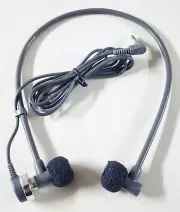 VEC DH-50 Transcription Headset with 3.5mm 1/8" connector mono headset