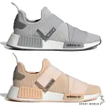 【下殺】ADIDAS 女鞋 休閒鞋 NMD_R1 繃帶 魔鬼氈 灰/粉橘【運動世界】GW9470/GW9469