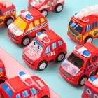 Police Car Inertia Car Toy Mobile Vehicle Pull Back Toy Car Birthday Gift