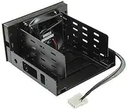 EverCool Dual 5.25 in. Drive Bay to Triple 3.5 in. HDD Cooling Box