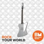 Epiphone 1963 Firebird I Electric Guitar Silver Mist w/ Hardcase - Brand New