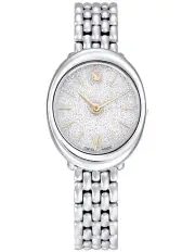 [Swarovski] Imber Swiss Made Metal Bracelet Stainless Steel Watch in Silver