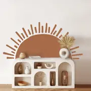 Boho Half Sun Removable Nursery Wall Sticker