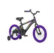 NEW SEALED Jetson Light Rider 16" Kids' Light Up Bike - Black/Purple