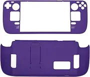 Kickstand Case for Steam Deck, PC Cover Protective Case for Steam Deck Accessories, Shock-Absorption, Non-Slip and Anti-Scratch (Dark Purple)