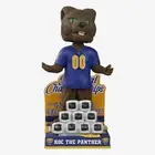 ROC The Panther Pittsburgh Panthers 9x National Championship Rings Bobblehead