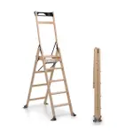 【ENOK】義大利FOPPAPEDRETTI LASCALA 5.0 木製5階梯(原木階梯)
