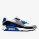 NIKE AIR MAX 90 HYPER ROYAL 白灰黑藍【A-KAY0】【CD0881-102】