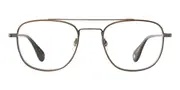 Garrett Leight CLUBHOUSE II G-ATG-BRT Men's Glasses Gold Size 51 - Private Health Rebate - Blue Light Block Available