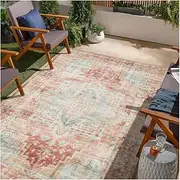 SPXMQSS Outdoor Rugs for Garden, Wear-Resistant Large Outdoor Rugs Non-Slip Easy Cleaning Carpet for Camping, Deck, Beach, Picnic, Backyard B 200x300cm