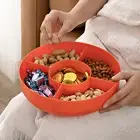 Persimmon Plate Modern Organization Persimmon Shape Food Candy Box Light Luxury