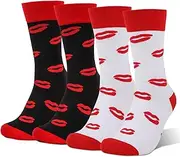 Pandahero Funny Christmas Socks - Stocking Stuffers for Women and Adults Men, White Elephant Gag Gifts for Adults Women Men