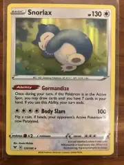 Snorlax 131/185 - Rare Holo Vivid Voltage - PACK FRESH Sleeve
