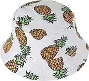 [ZLYC] Women Fashion Cotton Packable Travel Bucket Hat Sun Hat Fishmen Cap