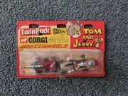 Corgi Juniors Whizzwheels Tom & Jerry #2507 - Twin Pack - MOC