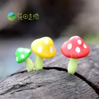 在飛比找松果購物優惠-裝飾擺件 田園風格蘑菇小擺件 苔蘚微景觀擺件 DIY植物造景