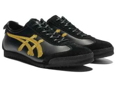 Onitsuka Tiger NIPPON MADE MEXICO 66 DELUXE 1181A605 001 BLACK/GOLD Men Shoes