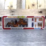 Hydraulic Motor Grader M-14 Shinsei Mini Power S 1/68 Die Cast Model Toy