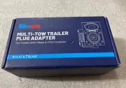 Universal Mecmo Multi-Tow 7-Way Blade & 4-Way Flat Trailer Wiring Adapter