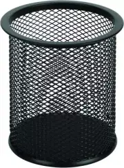 Mesh Pencil Cup Black BLACK Mesh