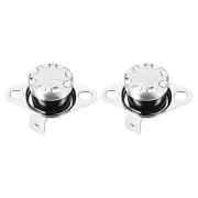 KSD301 Thermostat 70C NO Temperature Thermal Control Switch 90C Angle/2 Pcs