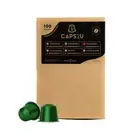 Seasonal Espresso Flavored Capsules Pods - 100 Bulk Pack, Nespresso Compatible